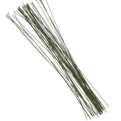 Sârmă floristică - Verde (set 40 buc) - 0.9mm x 45cm