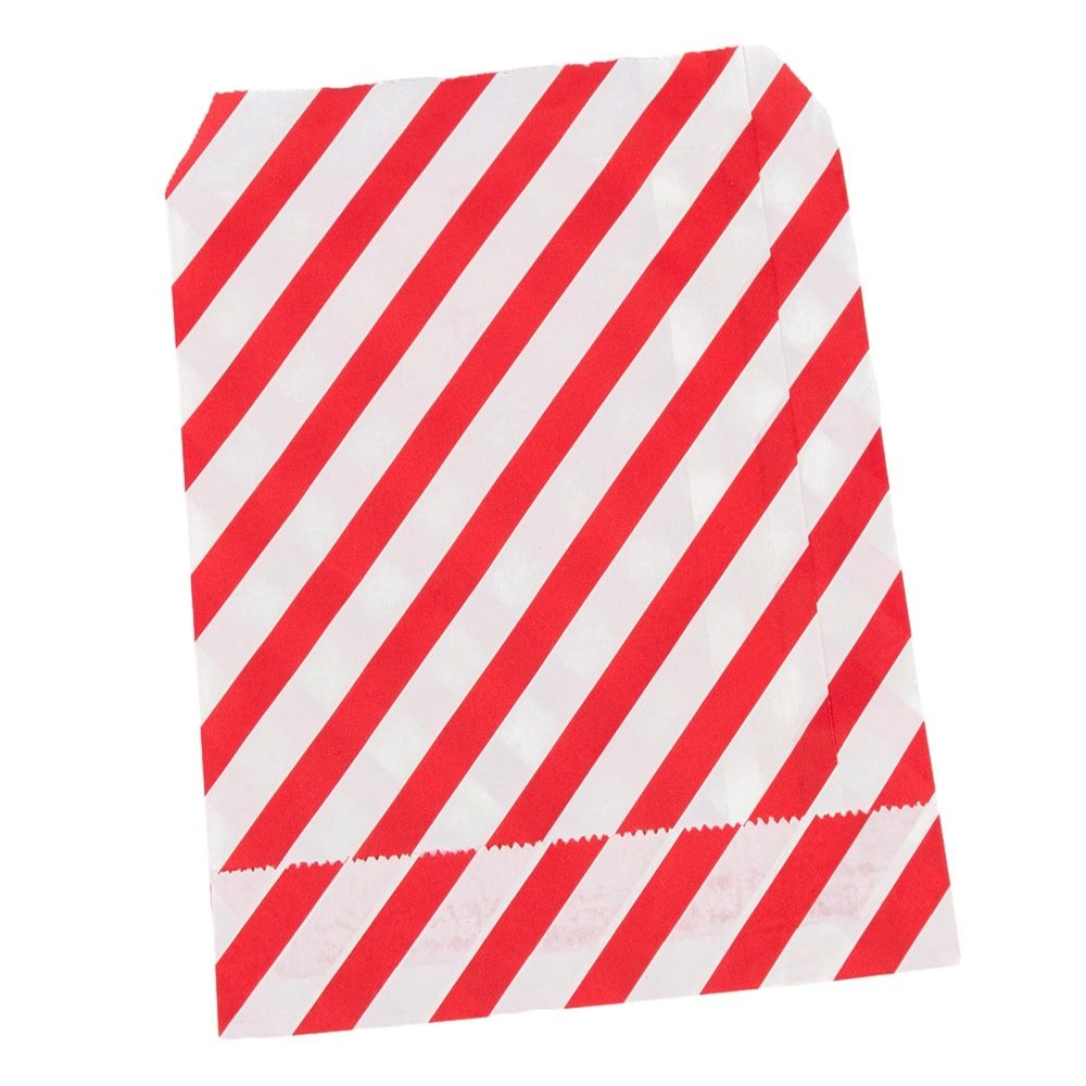 Set 24 pungi de Crăciun 4 modele cu buline sau dungi și stickere - CraftUp