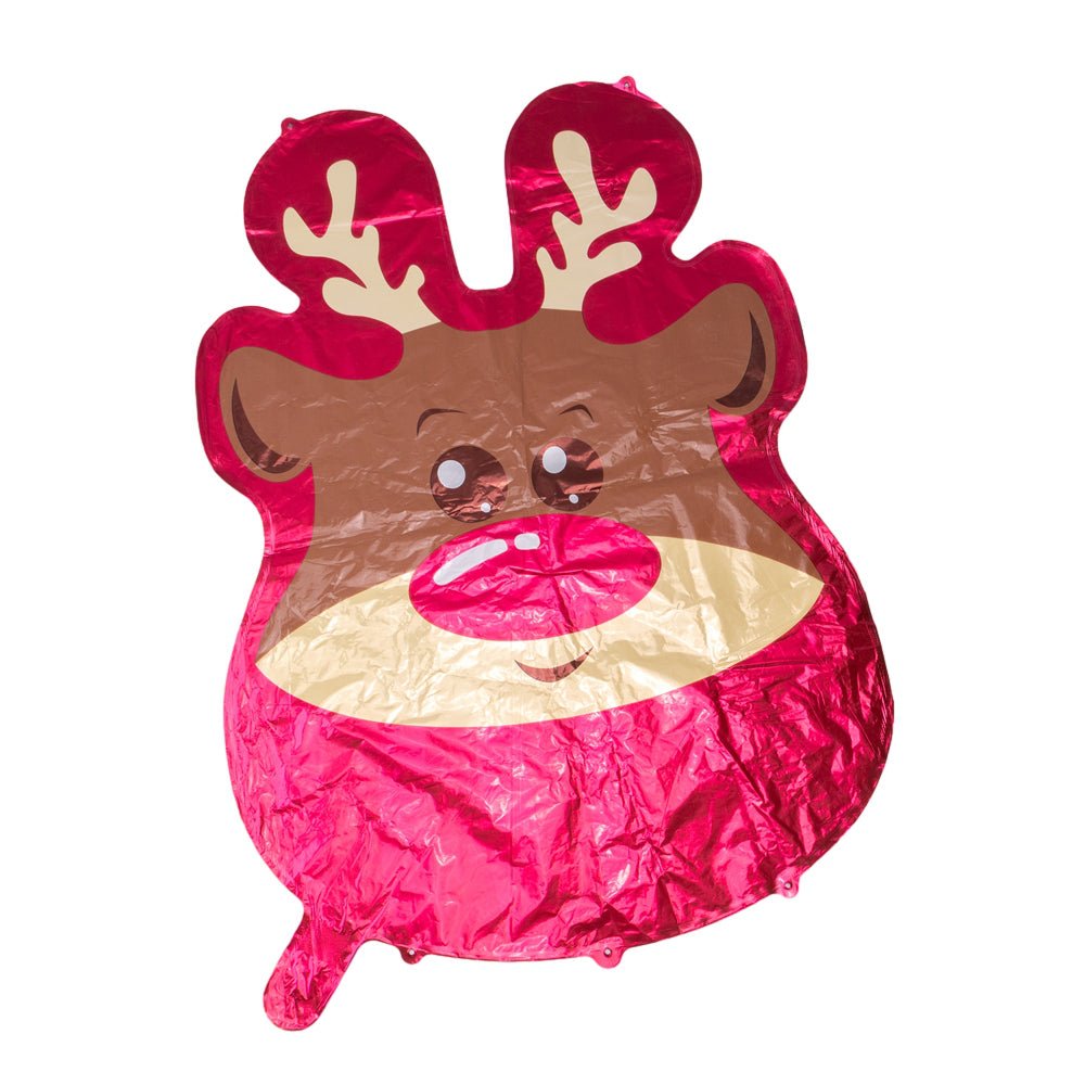 Set baloane folie Crăciun în formă de Ren (set 25 buc) - CraftUp