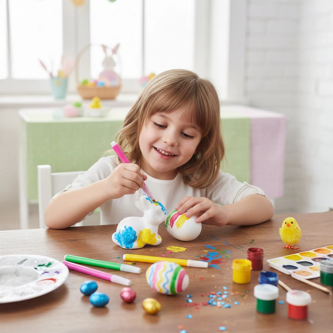 Set de colorat figurine de Paște - CraftUp