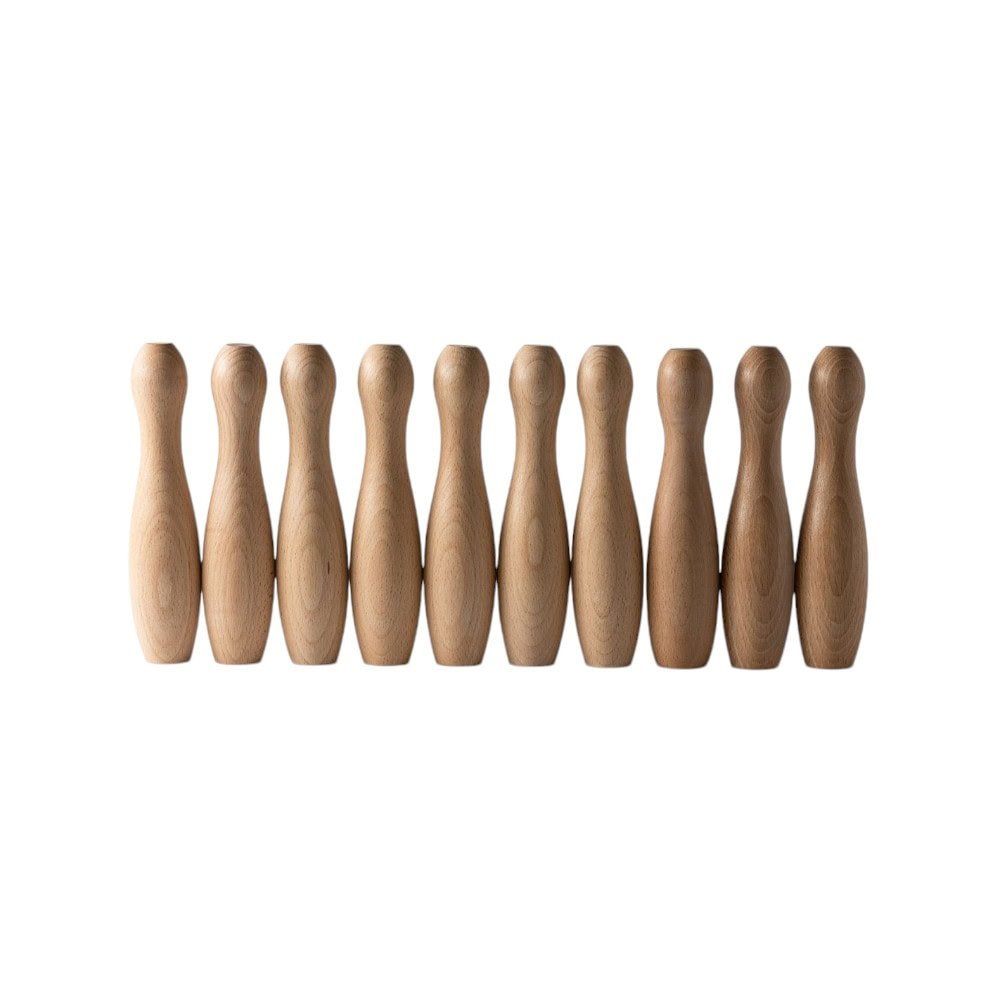 Set joc popice - bowling din lemn - CraftUp