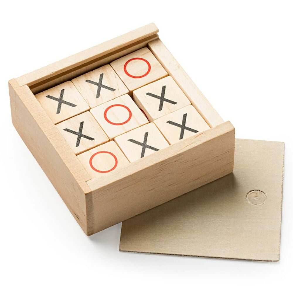 Set joc X și 0 din lemn gravabil - CraftUp