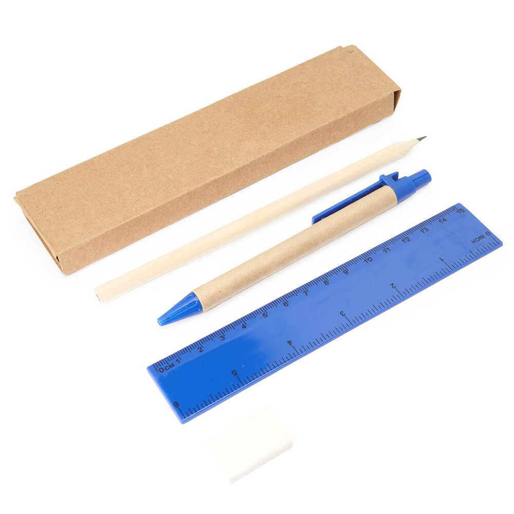 Set promoțional de scris - albastru - CraftUp