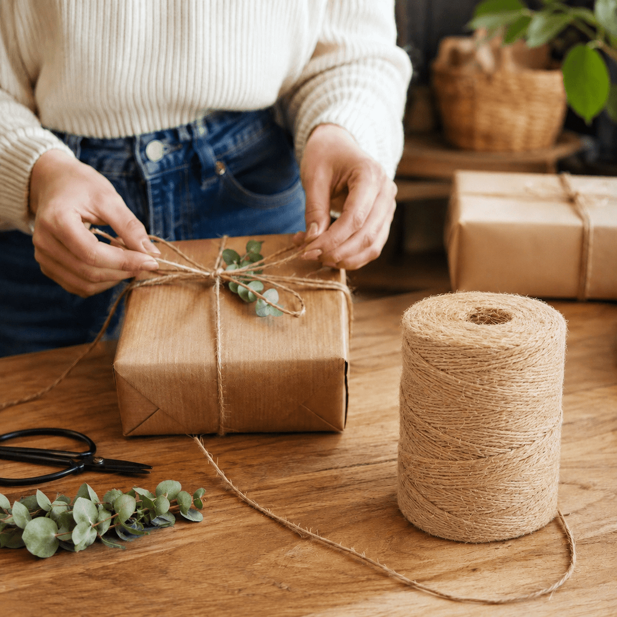 Sfoară iută naturală în rolă - CraftUp