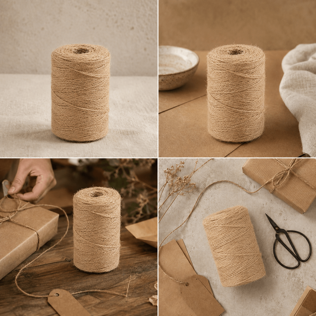 Sfoară iută naturală în rolă - CraftUp