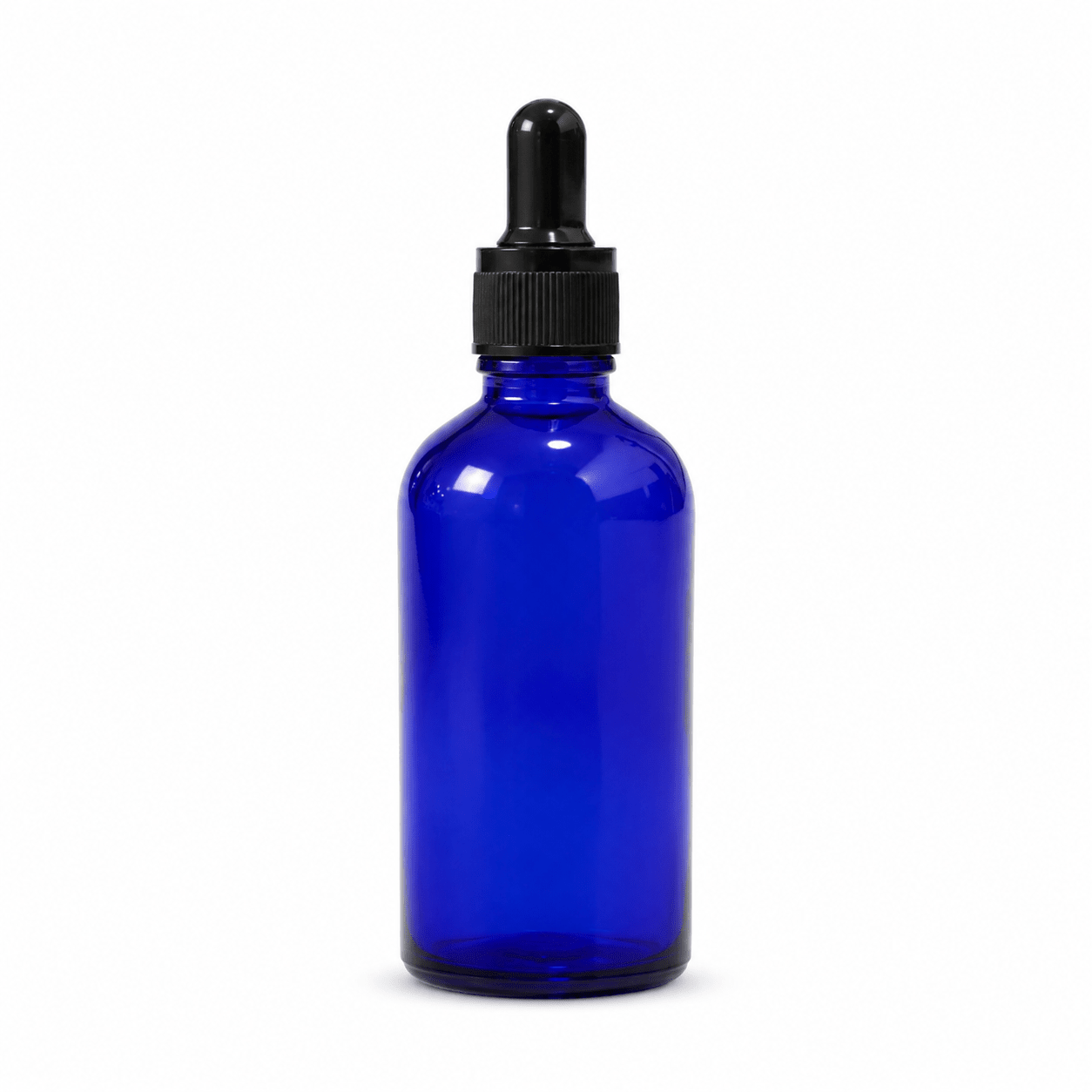 Sticluță albastră lucioasă reutilizabilă cu pipetă - 100ml - CraftUp