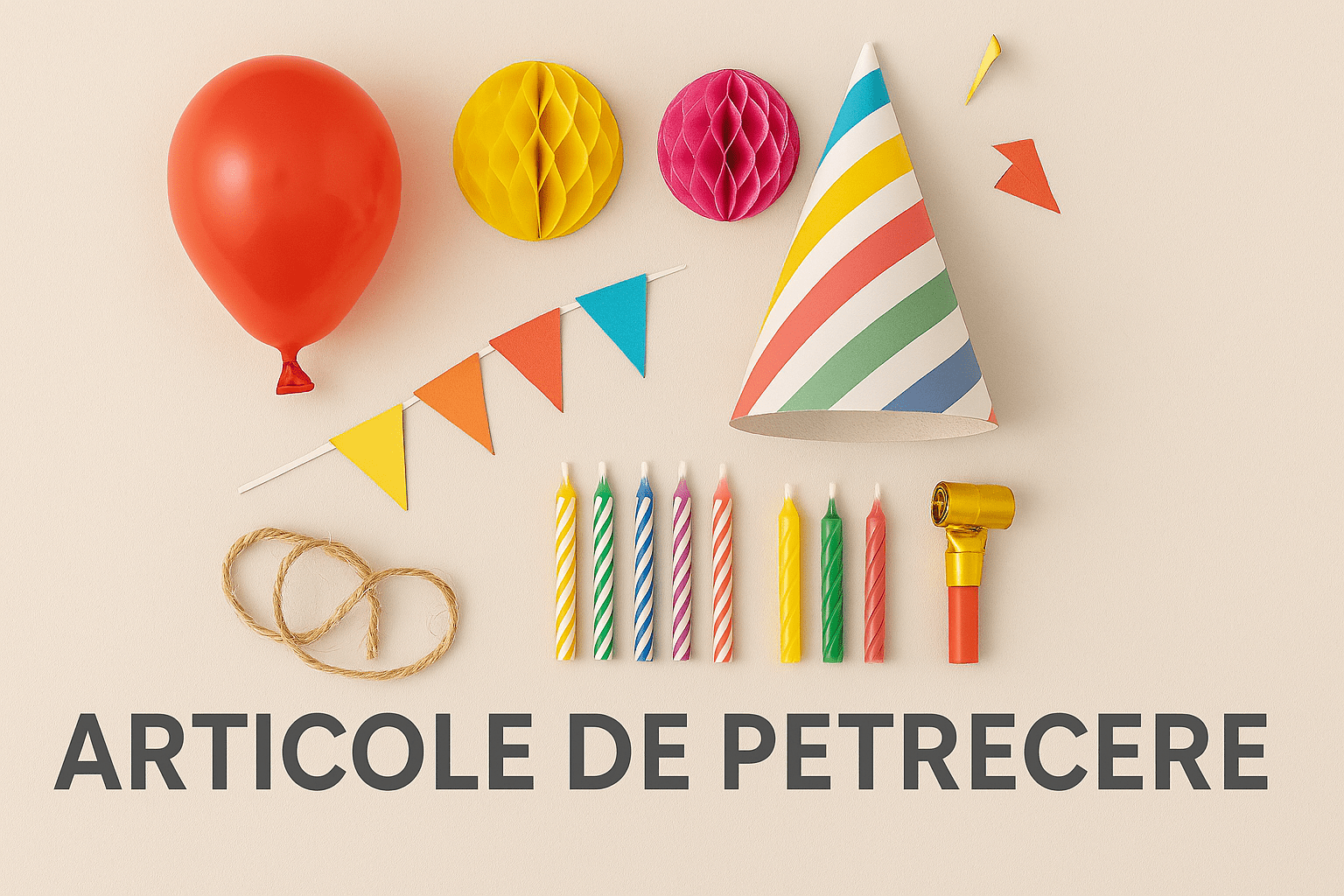 Articole de petrecere - CraftUp