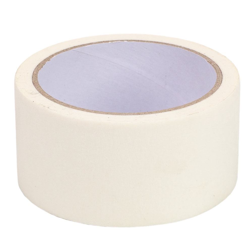 Bandă adezivă mascare - alb - 4.8cm x 20m 1 - craftup.ro