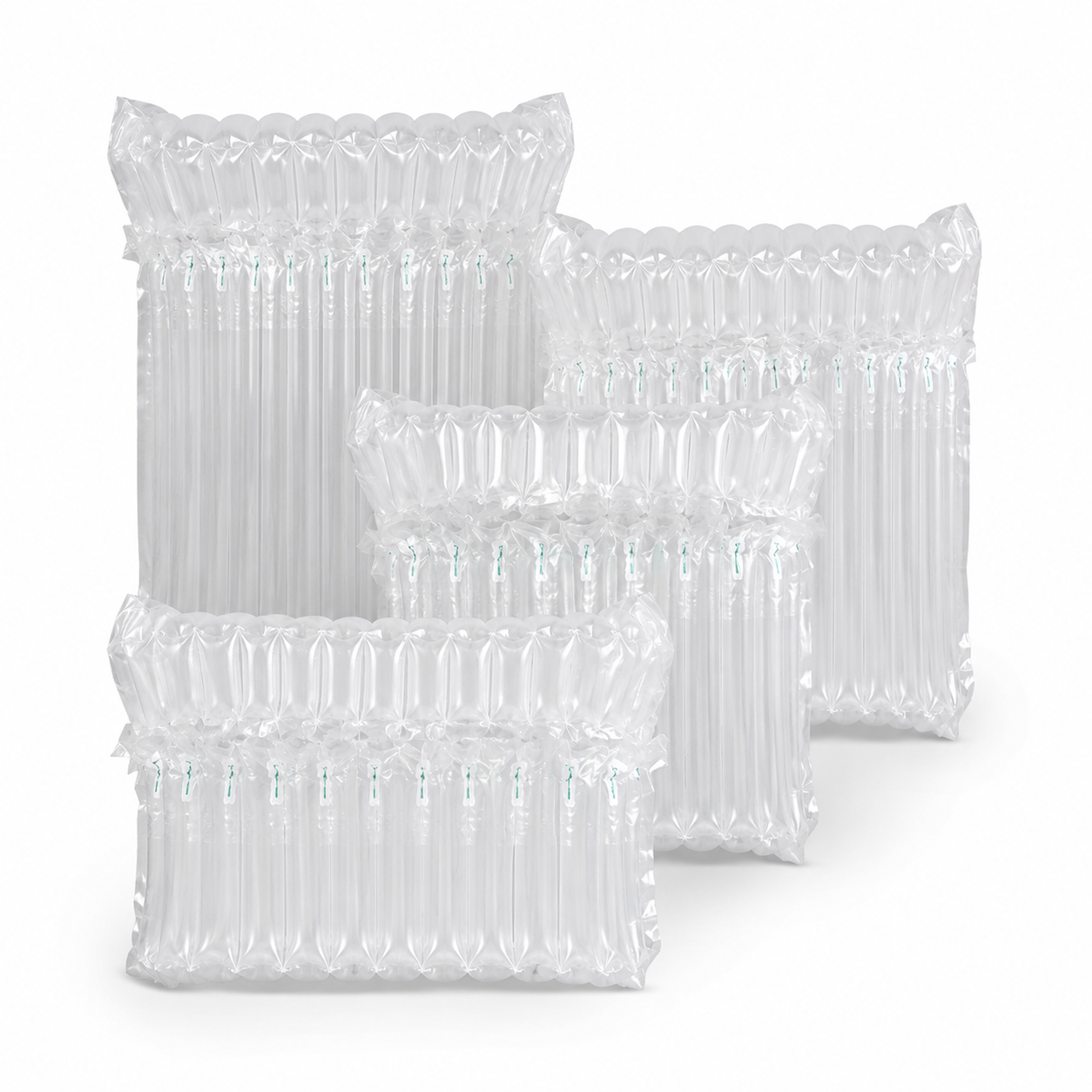 Folie cu pernițe de aer pentru ambalat - transparent (set 50 buc)