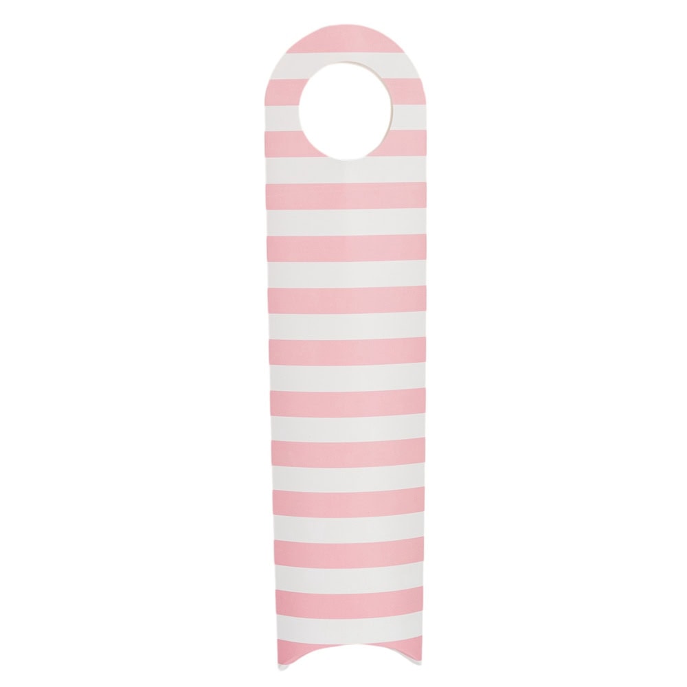 Cutie lungă model pernă cu agățătoare rotundă - roz (set 50 buc) 1 - craftup.ro