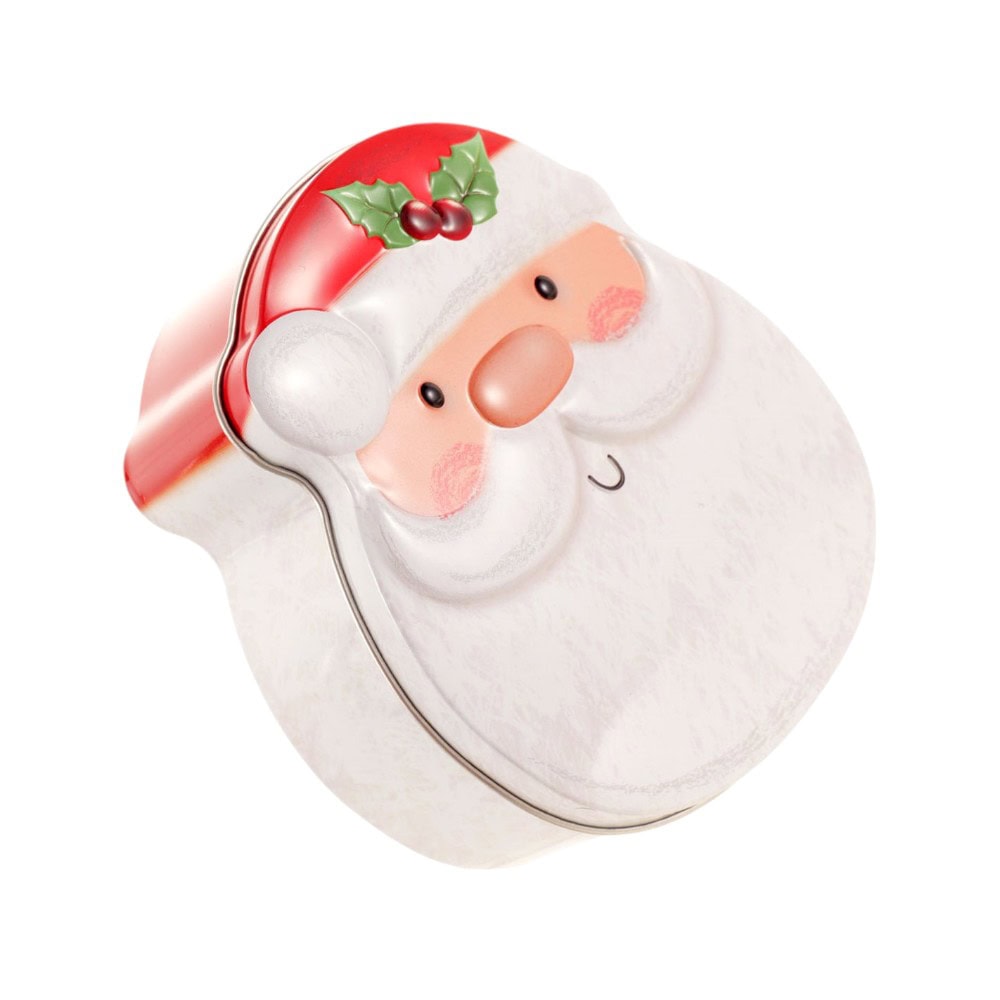 Cutie metalică cu formă de Moș Crăciun 1 - craftup.ro