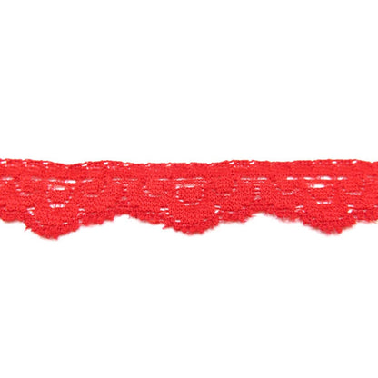 Dantela 1,5cm - model 5540 - rosu - craftup.ro