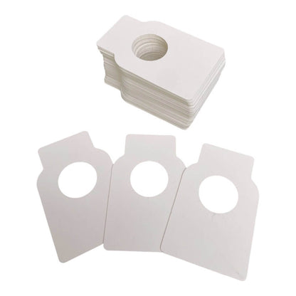 Etichete dreptunghiulare pentru sticle - alb (set 100 buc) 1 - craftup.ro