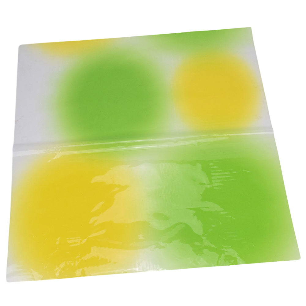 Foi de ambalat decorative din plastic - galben (set 20 buc) 58x58cm 1 - craftup.ro