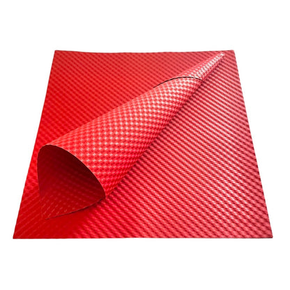 Foi de ambalat decorative gofrate model sfere - roșu (set 10 foi) 50x50cm 1 - craftup.ro