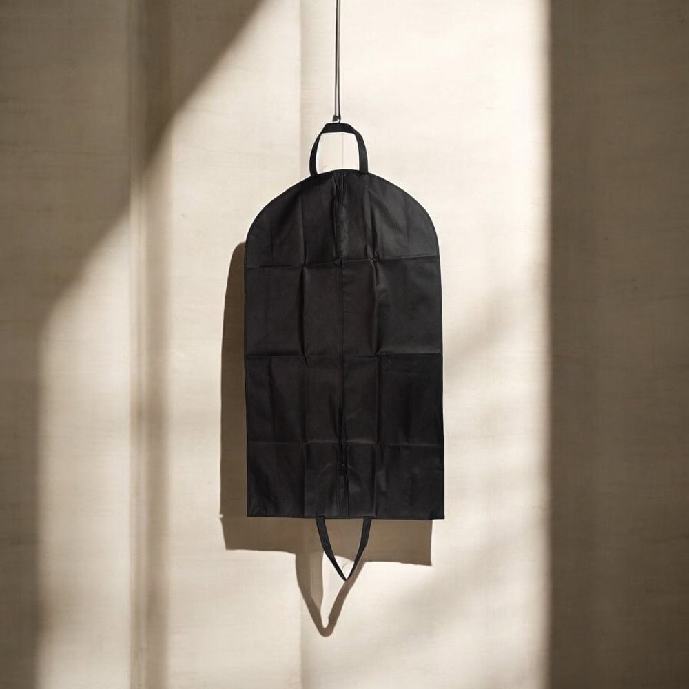 Husă haine non woven - negru