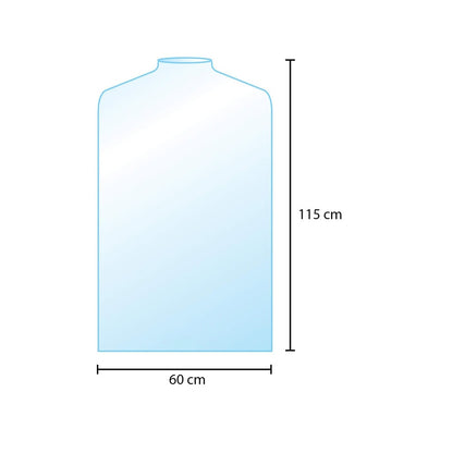 Huse transparente pentru haine (set 100 buc) 60x115cm - craftup.ro