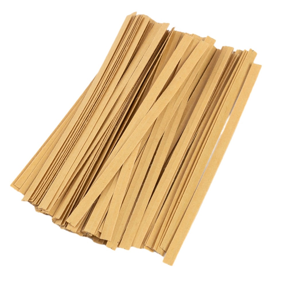 Legături hartie 9cm - kraft 1 craftup.ro