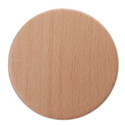 Magnet gravabil din lemn – rotund