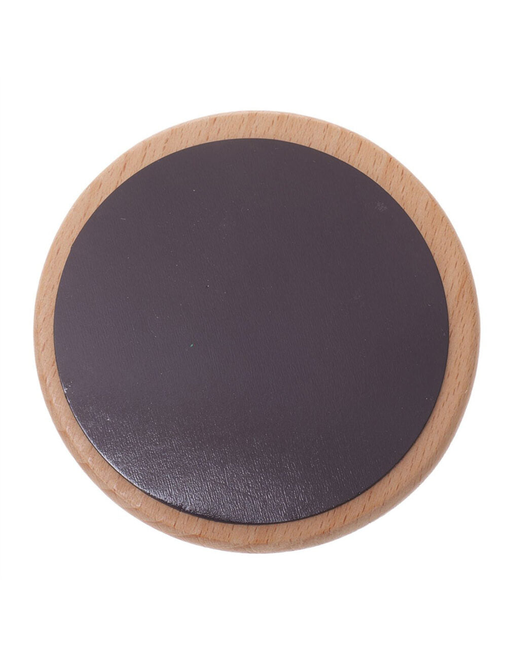 Magnet gravabil din lemn – rotund