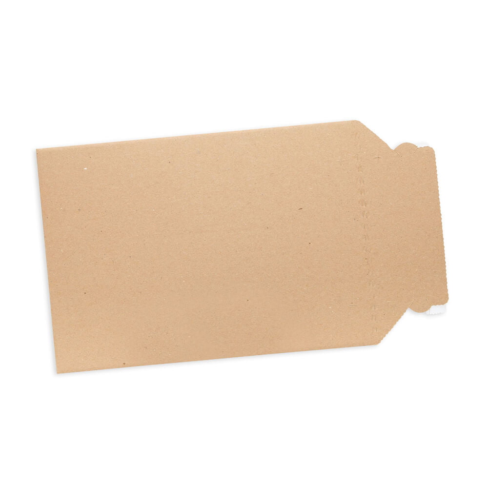 Plic carton solid cu adeziv - maro 2 - craftup.ro
