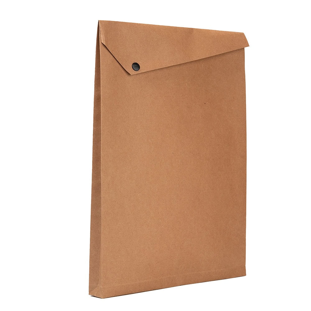 Plic hârtie pentru documente cu capsă - kraft (set 25 buc) 1 - craftup.ro