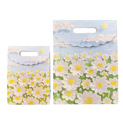 Pungă închisă model pictură 3D cu mâner - model 2 (set 10 buc) 4 - craftup.ro