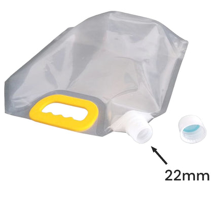 Pungă plastic cu mâner pentru lichide 3 - craftup.ro