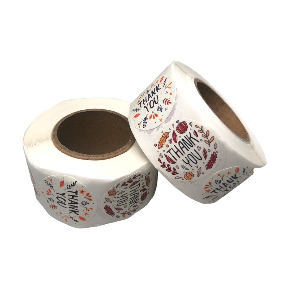Rolă 500 stickere rotunde 2.5cm - mix modele 5 3 - craftup.ro