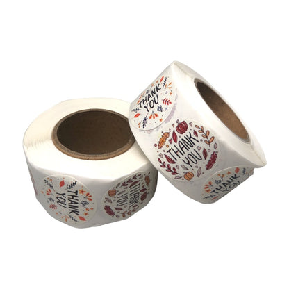 Rolă 500 stickere rotunde 2.5cm - mix modele 5 3 - craftup.ro