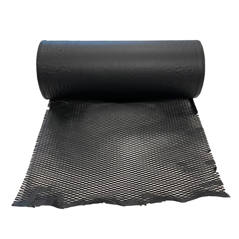 Rolă hârtie kraft fagure 50cm x 50m - negru 1 - craftup.ro