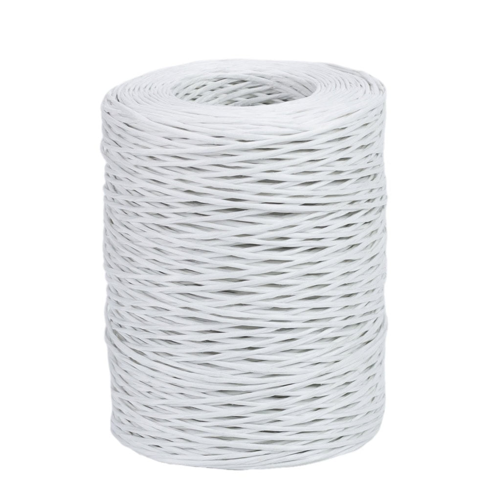 Rolă sfoară hartie 200m - alb 1 - craftup