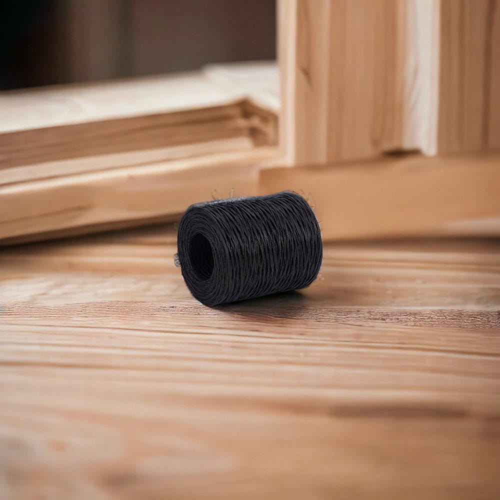 Rolă sfoară hartie 200m - negru 2 - craftup