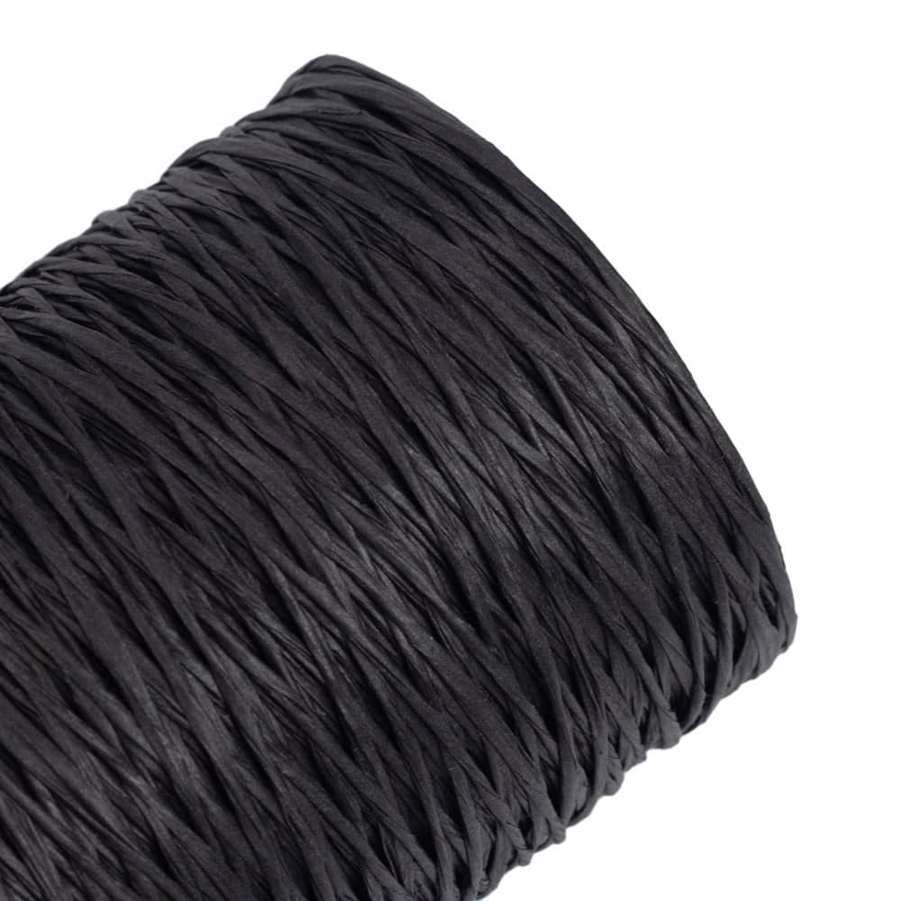 Rolă sfoară hartie 200m - negru 3 - craftup