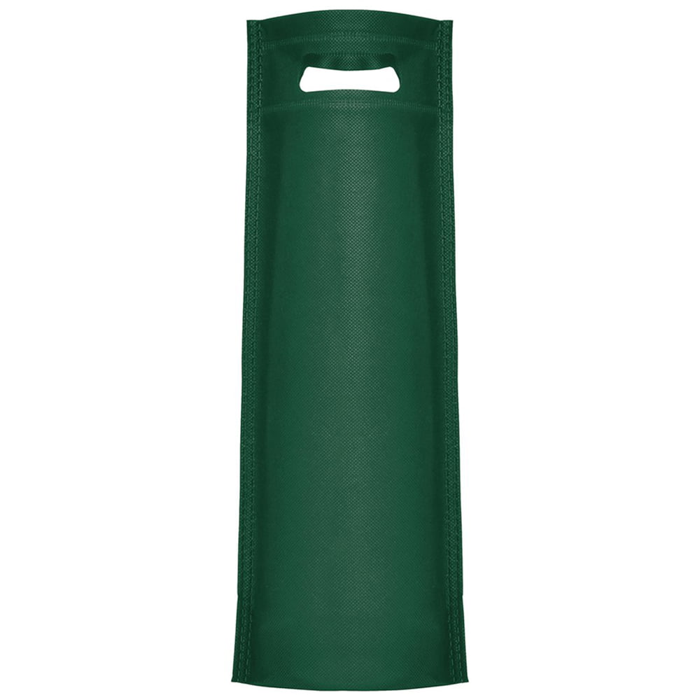 Sacoșă din textil pentru sticle - verde