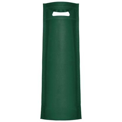 Sacoșă din textil pentru sticle - verde