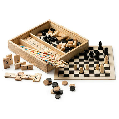 Set de jocuri din lemn gravabil 1