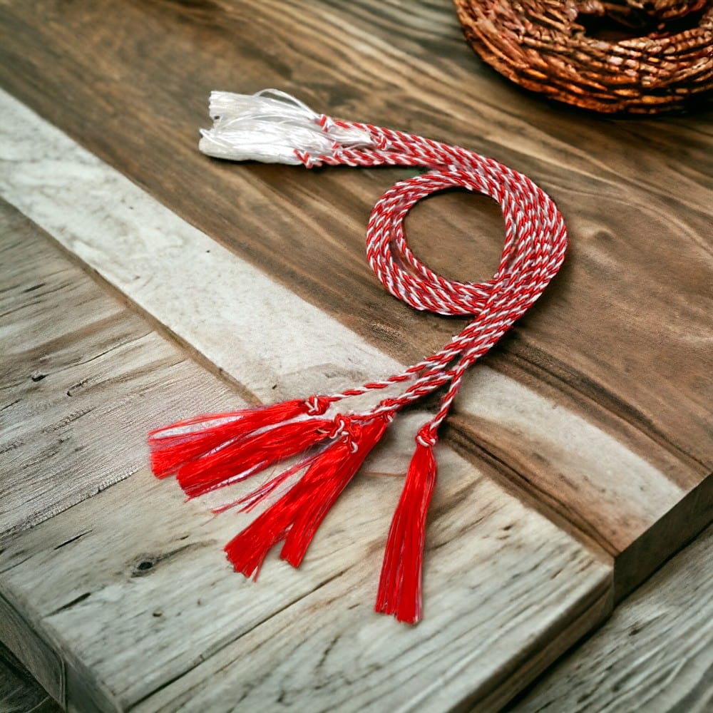 Șnur marțișor gros 44cm (set 100 buc) 2 - craftup.ro