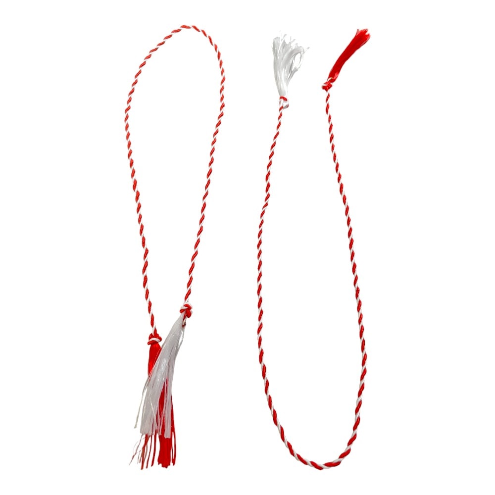 Șnur marțișor gros 44cm (set 100 buc) 3 - craftup.ro