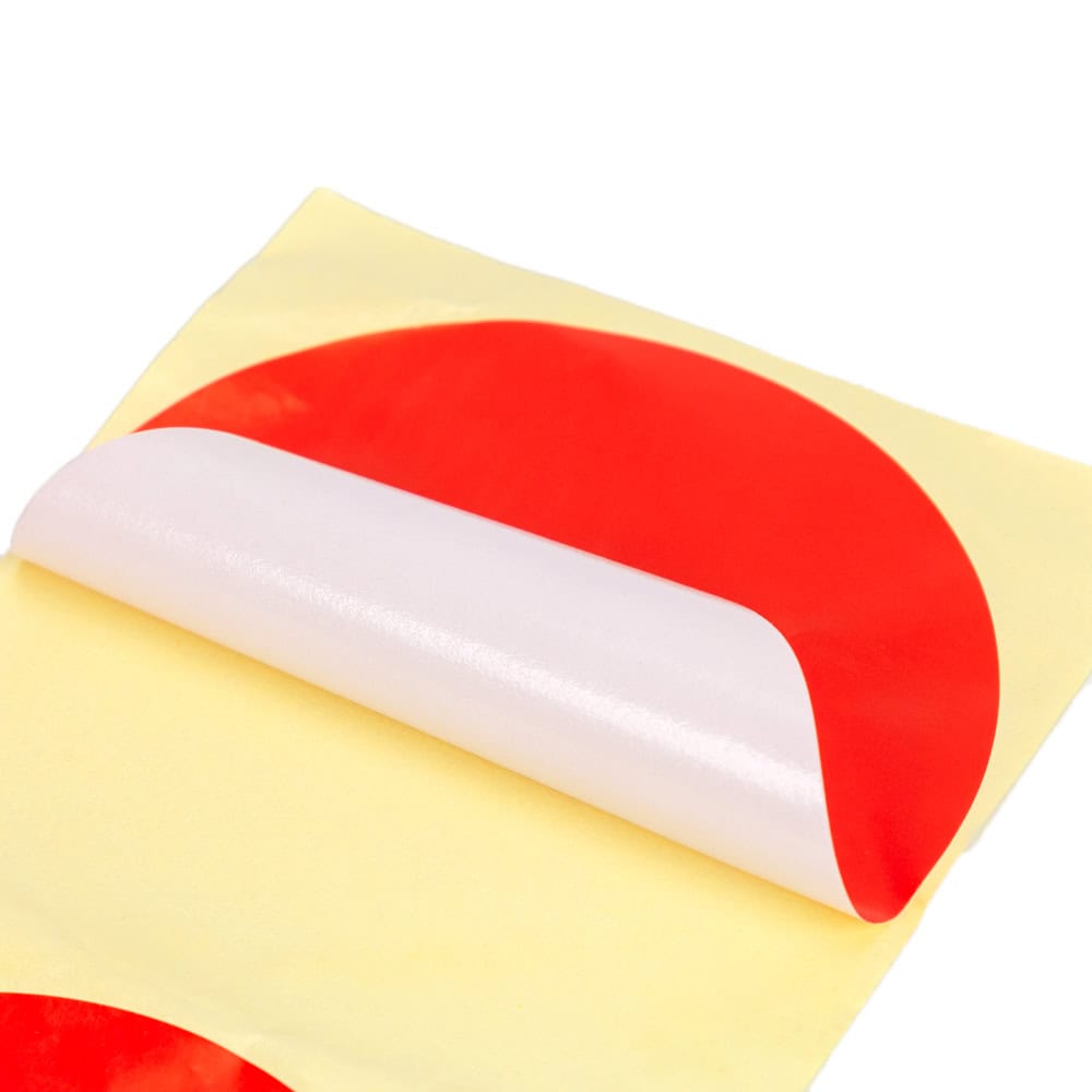 Stickere rotunde uni 10cm - roșu 3 - craftup.ro