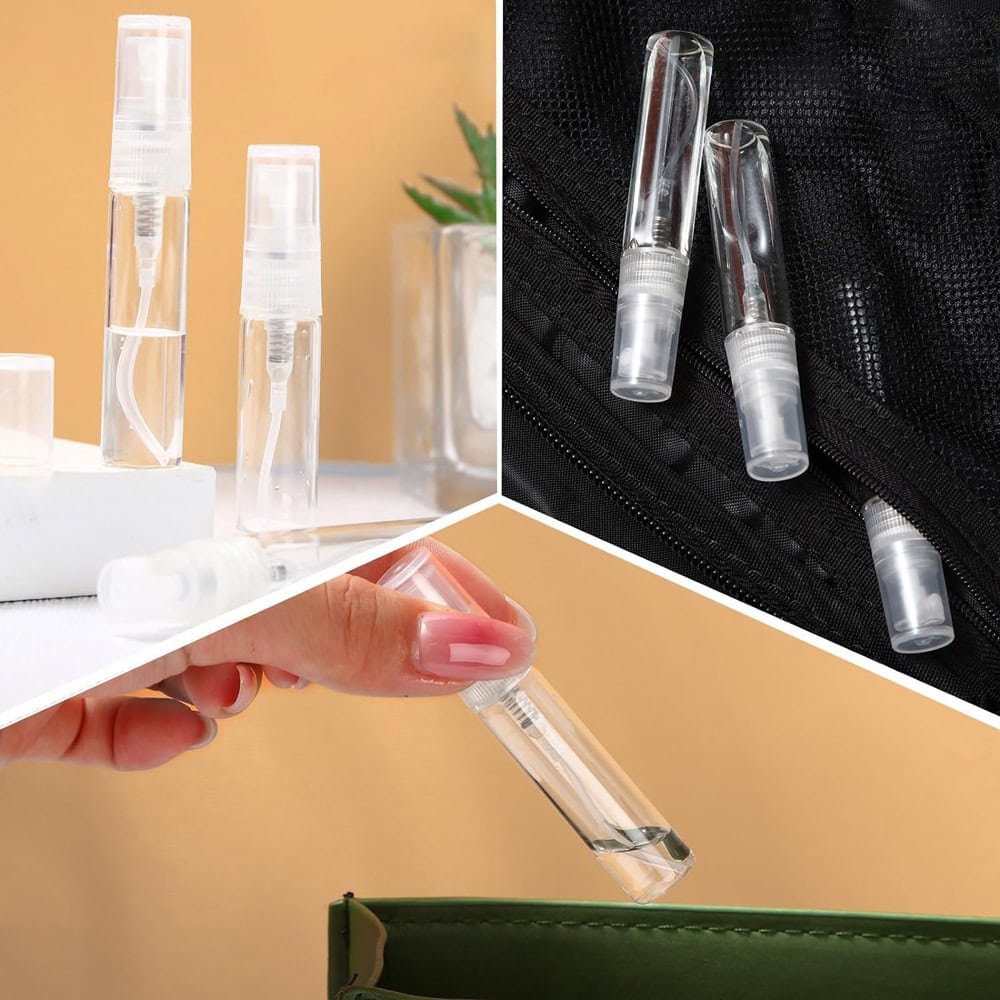 Sticluță transparentă reutilizabilă cu spray și capac 7 - craftup.ro