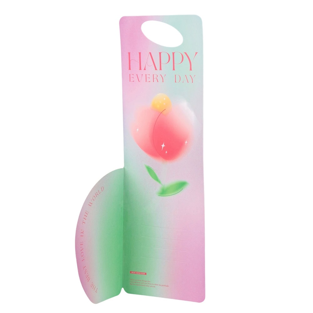 Suport dreptunghiular pentru o floare - roz 1 - crafup.ro