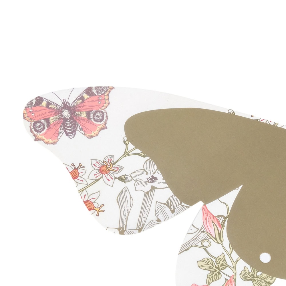 Suport fluture pentru flori - alb 4 - craftup.ro