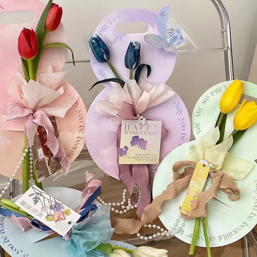 Suport rotund pentru flori - mix 2 - craftup.ro