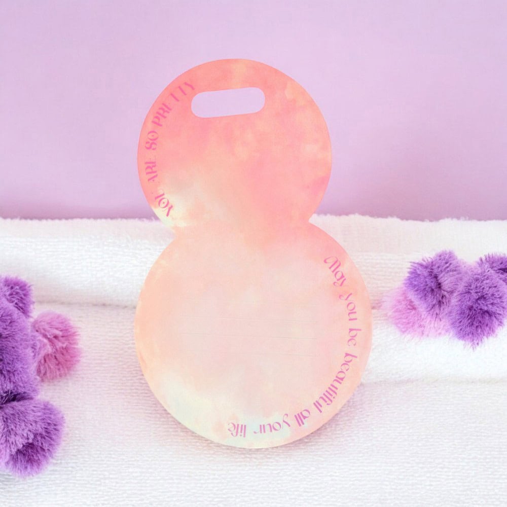 Suport rotund pentru flori - roz 3 - craftup.ro