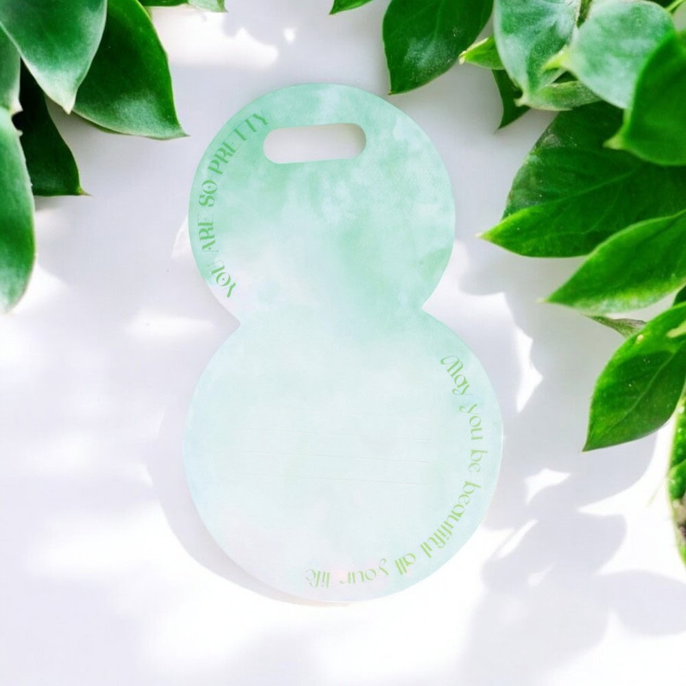 Suport rotund pentru flori - verde deschis 3 - craftup.ro