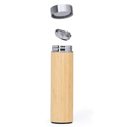Termos metal&amp;bambus KINATA 500ml 2