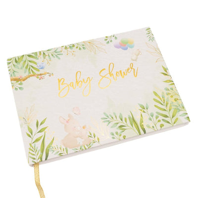 Album Baby Shower model floral - Alb - CraftUp