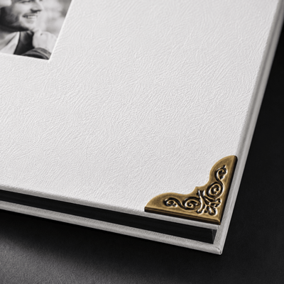 Album Foto Tip Scrapbook cu Spirală și Închidere Panglică - CraftUp