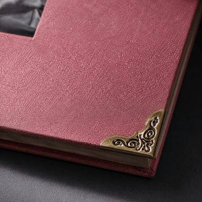 Album Foto Tip Scrapbook cu Spirală și Închidere Panglică - CraftUp